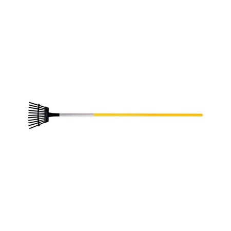 Patioplus 8 in Shrub Rake, 48 in L Aluminum Handle PA148249
